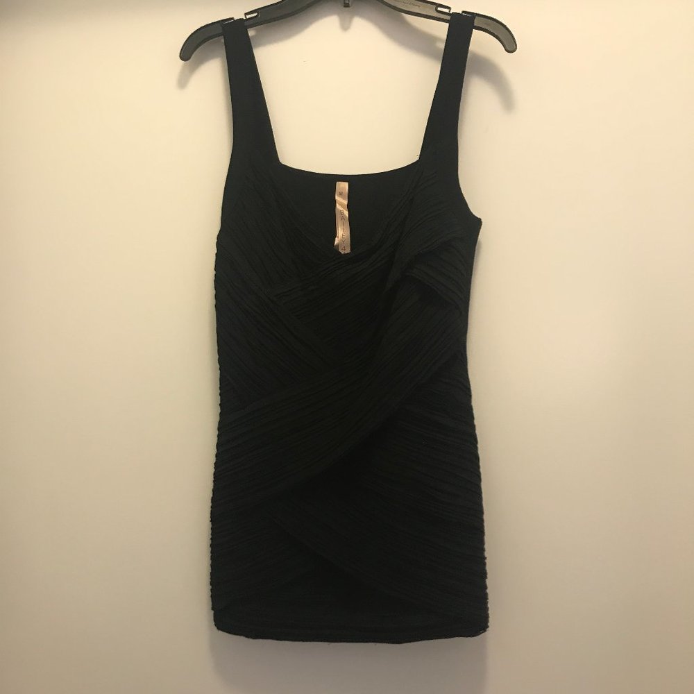 Bailey 44 Layered Crossover Sleeveless Top Medium